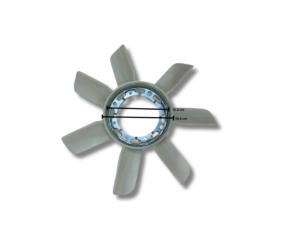 Aleta de Ventilador 4JB1 / Noah (8-94145-651-09) - Imagen 2